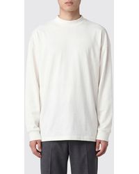 The Row - Long-Sleeved Cotton T-Shirt With Dropped Shoulders - Lyst