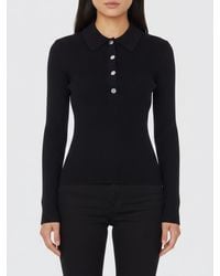 Michael Kors - Viscose Knit Polo Shirt - Lyst