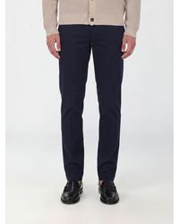 Fay - Stretch Cotton Gabardine Chino Trousers - Lyst