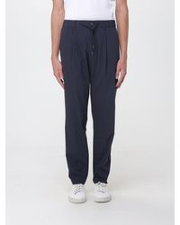 Herno - Straight-Leg Technical Fabric Trousers With A Drawstring Waistband - Lyst