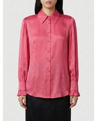 Zadig & Voltaire - Zadig &Amp Voltaire Satin Shirt - Lyst