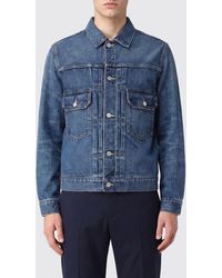 Y's Yohji Yamamoto - Cotton Denim Jacket With Patch Pockets And Metal Buttons - Lyst