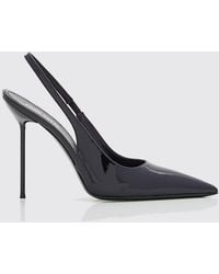 Paris Texas - Lidia Patent Leather Slingback Pumps With High Heel - Lyst