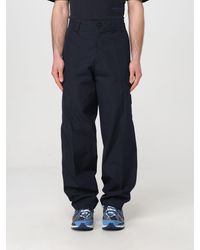 Stone Island - Pantalone Weatherproof Cotton Canvas Ghost - Lyst