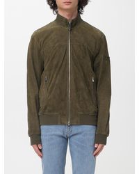 Peuterey - Suede Bomber - Lyst