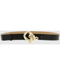 Fabiana Filippi - Adjustable Smooth Cowhide Leather Belt With Metal Buckle - Lyst
