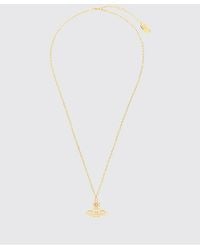 Vivienne Westwood - Brass Orb Pendant Necklace - Lyst