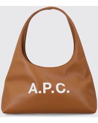 A.P.C. - Ninon Baby Synthetic Leather Bag - Lyst