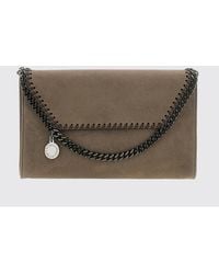 Stella McCartney - Falabella Eco Alter Mat Wallet On Chain With Chain Strap - Lyst