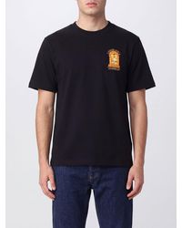 CASABLANCA - Graphic Print Organic Cotton Crew-Neck T-Shirt - Lyst
