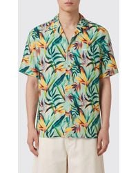 Mauna Kea - Printed Viscose Casual Shirt - Lyst