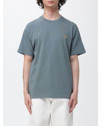 Carhartt - Cotton T-Shirt With Embroidered Logo - Lyst