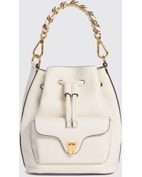 Coccinelle - Beat Generation Grained Leather Bucket Bag - Lyst