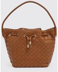 Twinset - Woven Synthetic Leather Bucket Bag - Lyst