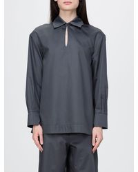 Max Mara - Cotton Poplin Blouse - Lyst