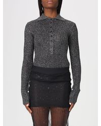 Frankie Shop - Body Polo En Maille Lurex - Lyst