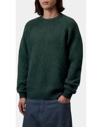 Carhartt - Long-Sleeved Wool And Cotton Blend Crewneck Sweater - Lyst