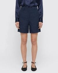 Max Mara - Linen Chino Shorts - Lyst