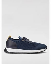 Doucal's - Lace-Up Knitted Sneakers - Lyst