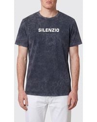 Aspesi - Cotton T-Shirt With Slogan - Lyst