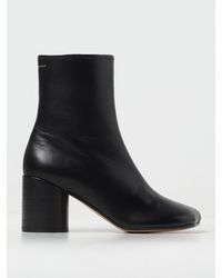 MM6 by Maison Margiela - Anatomic Ankle Bootie - Lyst