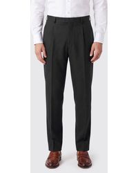 Lardini - Virgin Wool Tailored Slim Fit Trousers - Lyst