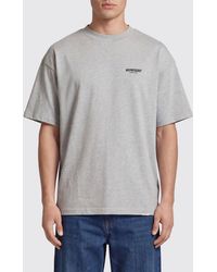Represent - Crew Neck Cotton T-Shirt With Contrast Logo - Lyst