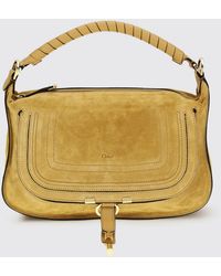 Chloé - Chlo&Eacute Marcie Wildledertasche - Lyst