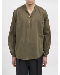 Paura - Basic Cotton Shirt - Lyst