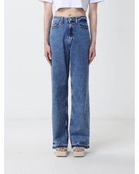 Tommy Hilfiger - High-Waisted Wide-Leg Jeans - Lyst