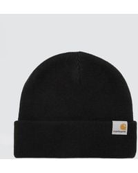 Carhartt - Cuffed Acrylic Beanie Hat With Logo Patch - Lyst