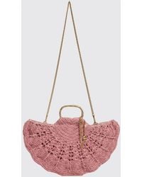 Twinset - Crochet Raffia Handbag - Lyst