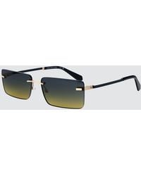 Calvin Klein - Ckj25206S Metal Sunglasses - Lyst