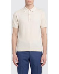 Tom Ford - Cotton And Silk Knit Polo Shirt - Lyst