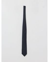 ZEGNA - Silk Tie With All-Over Palm Trees Print - Lyst