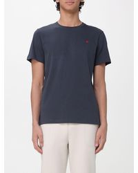 Peuterey - Cotton T-Shirt With Mini Logo - Lyst