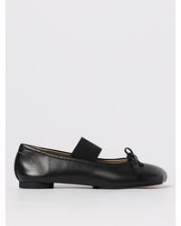 MM6 by Maison Margiela - Anatomic Tabi Leather Ballerinas - Lyst