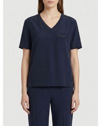Fabiana Filippi - Viscose Blend T-Shirt - Lyst