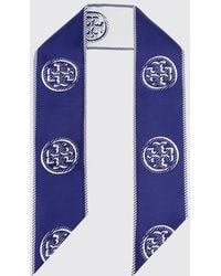 Tory Burch - Logo Silk Scarf - Lyst