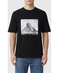 Rick Owens - Printed Cotton Oversized T-Shirt - Lyst