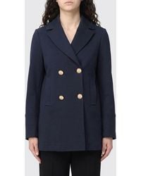 Circolo 1901 - Double-Breasted Cotton Coat - Lyst