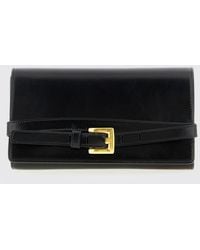 Balmain - Shuffle Leather Wallet Bag - Lyst