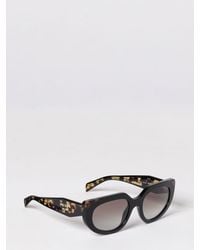 Prada - Animal Print Acetate Cat-Eye Sunglasses - Lyst