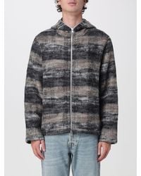 Our Legacy - Check Wool-Blend Cardigan With Hood And Zip - Lyst