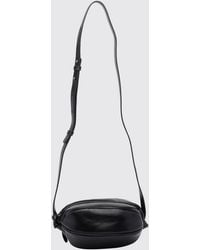 Hereu - Boya Oval-Shaped Calf Leather Crossbody Bag - Lyst