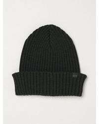 Paul & Shark - Paul &Amp Shark Solid Color Pure Wool Beanie Hat - Lyst