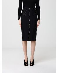 Elisabetta Franchi - Jersey Midi Skirt - Lyst