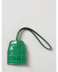 Paul Smith - Crocodile Print Leather Keychain - Lyst