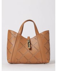 Furla - Goccia Perforated Leather Bag - Lyst