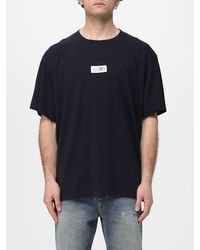 MM6 by Maison Margiela - Cotton T-Shirt With Logo - Lyst